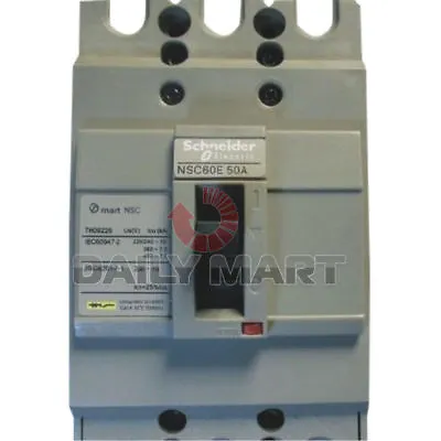 Buy Brand New In Box Schneider Electric NSC60E3050 3P50A Air Circuit Breakers • 80.24$