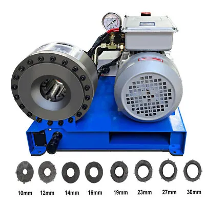 Buy Automatic Hydraulic Hose Crimping Machine Hose Pipe Crimper With 8 Set Die • 1,319$