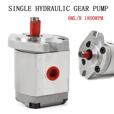 Buy Hydraulic Gear Pump Mini High Pressure Hydraulic Pump Wood Splitter Parts 21MPa • 49$