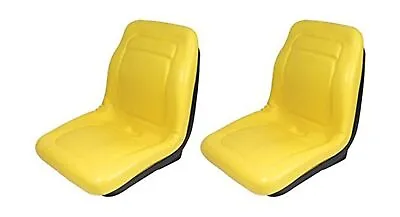 Buy Welironly Two (2) New Yellow Seat 18  Made To Fit John Deere Gator 4X4 4X2 4X... • 262.41$