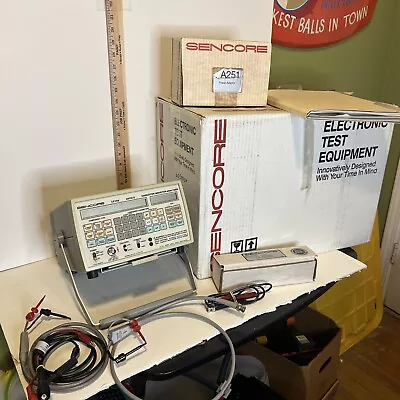 Buy Sencore LC102 Capacitor & Inductor Analyzer WITH EXTRAS EVEN PAPERWORK WITH BOX • 999.99$