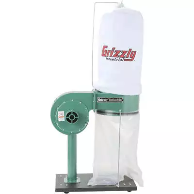 Buy Grizzly G8027 1 HP Dust Collector • 291$