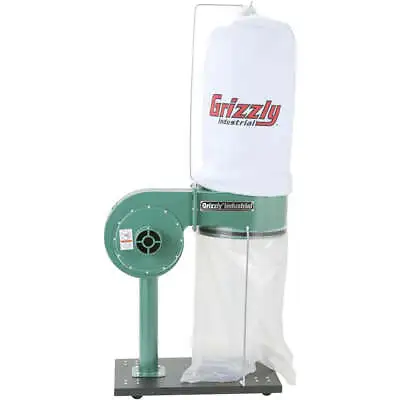 Buy Grizzly G8027 1 HP Dust Collector • 319$