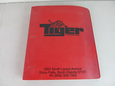 Buy Tiger MOWER PARTS MANUAL BOOK CATALOG TRB-50 TRB-60 Boom Rotary TBF-50 Flail • 49.99$