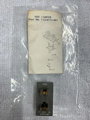 Buy Tektronix 013-0111-00 Diode Test Fixture For 576/577 Curve Tracer • 100$