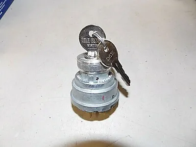 Buy 1-cushman 3/4  Ignition Key Switch Four-blade/plug New Part #886780 Truckster • 47$