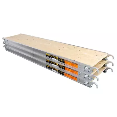 Buy 7 Ft. X 19 In. Aluminum Scaffold Platform With Plywood Deck (3-Pack) • 492.75$
