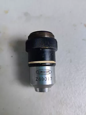 Buy Lumiscope 4/0.10 Microscope Objective Lens 4x/0.10, Made In Japan • 4.90$