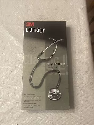 Buy 3M Littman Stethoscope Classic II SE 28” Black New In Box • 59.99$