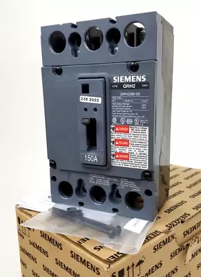 Buy QRH23B150 Siemens 150 Amp Circuit Breaker *NEXT DAY OPTION* • 401.38$
