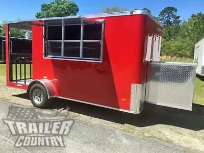 Buy New 2022 6 X 14 Enclosed Concession Mobile Kitchen Food Truck Vending Trailer • 19,250$