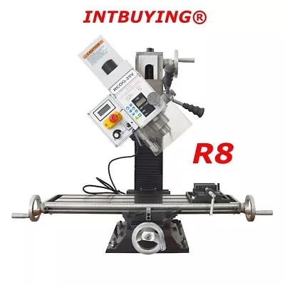 Buy R8 110V Precision Drill Press Bench Metal Drilling And Milling Machine SALE! • 1,855.80$