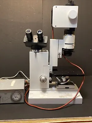 Buy Leitz Diavert Inverted Phase Contrast Microscope 4X, Phaco 10,20, PL 2.5 Trinoc • 550$