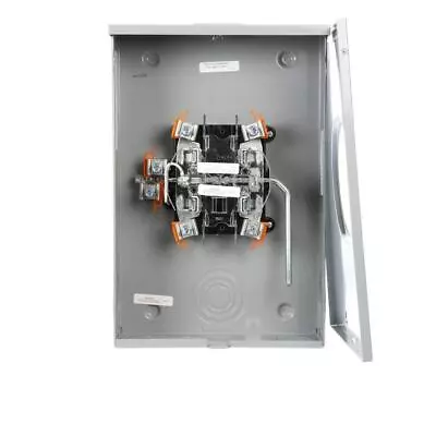 Buy Siemens Overhead/Underground Meter Socket 200-Amp 1-Phase Ringless-Lever Bypass • 164.09$