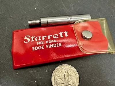 Buy VINTAGE STARRETT 827A EDGE FINDER, In Plastic Pouch, Single End • 19.99$