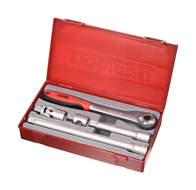 Buy Teng Tools 5 Piece 1/2 Drive Ratchet & Accessories Set Tool Tray With 72 Teet... • 147.54$
