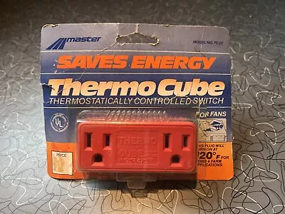 Buy Thermo Cube Thermostatically Controlled Switch Plug Adapter TC-22 For FANS 120F • 12.95$