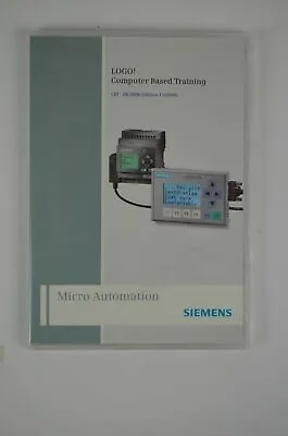 Buy Siemens LOGO! Computer Based Training Micro Automation 6ZB5310-0LU70-2FA3 • 20.53$