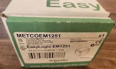 Buy Schneider Electric METCOEM1251 EasyLogic OEM EM1251 Power & Energy Meter • 225$