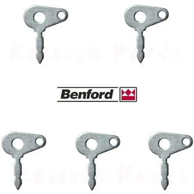 Buy 5Pcs Benford Concrete Buggy Ignition Keys Case IH Ford Fiat Massey Tafe Tractor • 10.95$