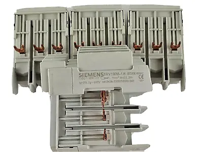 Buy Siemens 3RV1928-1H Terminal Block Size S0 690V IP20 Type E, 3RV19281H (Lot Of 5) • 20$