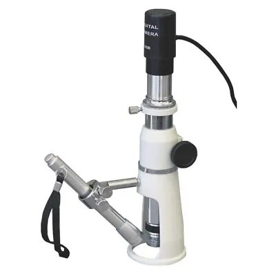 Buy AmScope H100-E1 100X Portable Shop Measuring Microscope + 1.0MP USB Camera • 145.99$