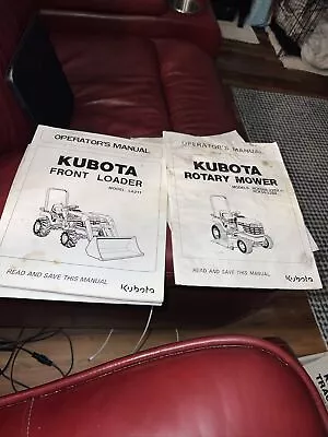 Buy Kubota RCK60B-22BX/ RCK-22B Rotary Mower Operators Manual / Front Loader LA211 • 19$