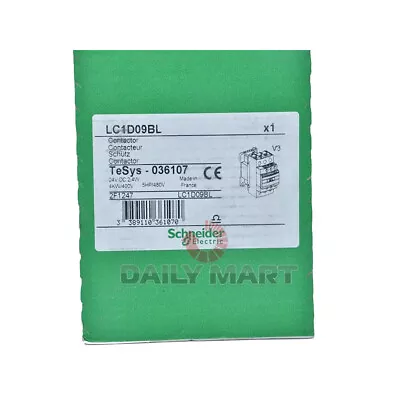 Buy NEW Schneider Electric LC1D09BL 24V 3Pole 9A Contactor • 49.97$