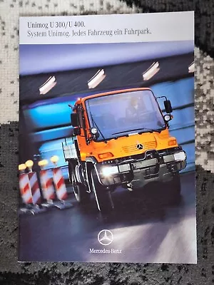 Buy Mercedes-Benz Unimog U 300/U 400 Brochure Tractor Tug • 7.55$