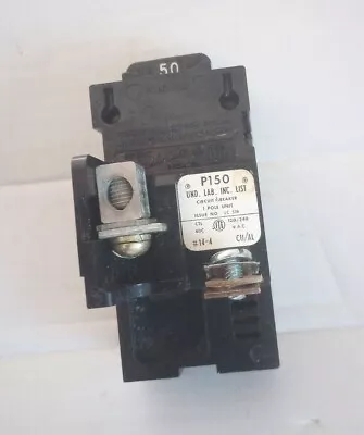 Buy Ite/ Siemens P150 1 Pole 50 Amp Pushmatic Circuit Breaker  New • 18.99$