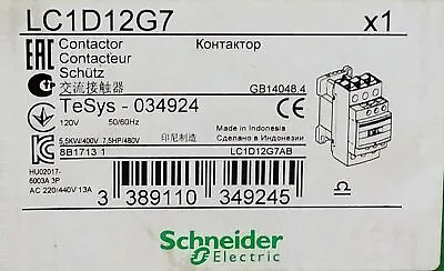 Buy Schneider Electric LC1D12G7 Contactor • 79.19$