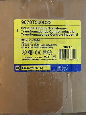 Buy Schneider Electric / Square D 9070t500d23 Transformer • 199.99$