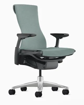 Buy Authentic Herman Miller® Embody® Task Chair Carbon Balance Fabric Loaded • 1,199.97$