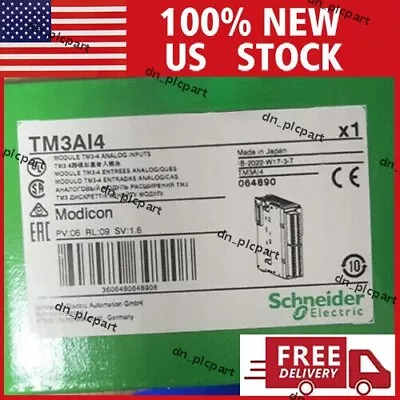 Buy Schneider Electric TM3AI4 Modicon TM3-4 Analog Input Module 1PC Brand New • 190.59$