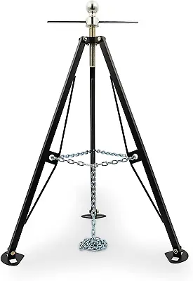 Buy Gooseneck Stabilizer Tripod Jack-Reduces Movement On Trailer Or 5th Wheel NEW • 172.41$