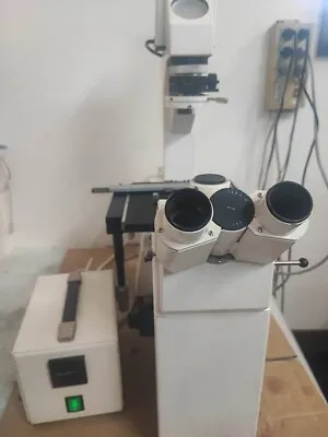 Buy Zeiss Axiovert S100 TV Inverted Phase Contrast Fluorescence Microscope JUNK • 1,800$