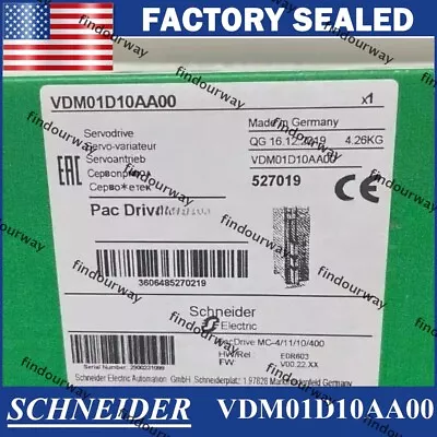 Buy NEW SCHNEIDER VDM01D10AA00 MC-4/11/10/400 Driver VDM01D10AA00 Free Shipping • 2,445$