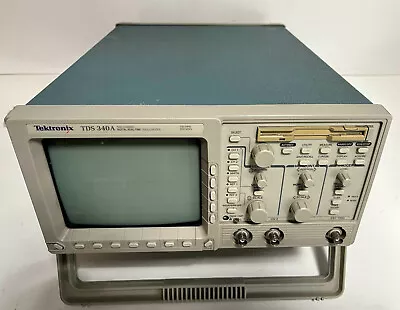 Buy Tektronix 100MHz 2 Channel Oscilloscope TDS-340A Passes Power On Self Check NICE • 169.99$