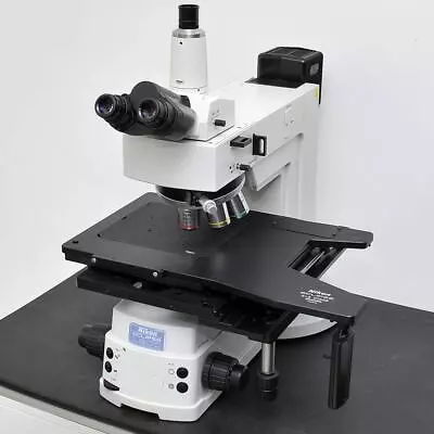 Buy Nikon Eclipse L200 Trinocular Microscope With Optics, 8x8 Stage Nomarski DIC • 16,999.99$