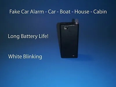 Buy Fake Alarm Led Light- White Blinking Aa Car Boat House Cabin Long Battery Life • 19.95$