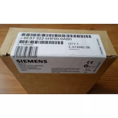 Buy New Siemens S7-300 Digital Output SM 322 6ES7322-5HF00-0AB0 6ES7 322-5HF00-0AB0 • 418.12$