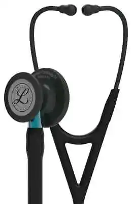 Buy 3M Littmann Cardiology IV Stethoscope, Black Tube, Blue Stem W/Balck Headset • 199$