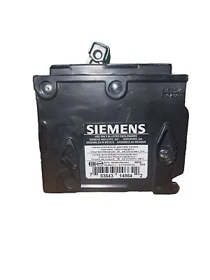 Buy Preowned SIEMENS Q250 2 Poles 50 AMP 120/240V Circuit Breaker Type QP • 8.49$