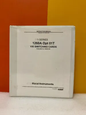 Buy Racal Instruments 1260 Opt-01T Series 1260 VXI Switching Cards • 49.99$