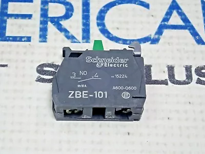 Buy Schneider Electric Zbe-101 Contact Block  Lot Of 3 • 16.50$