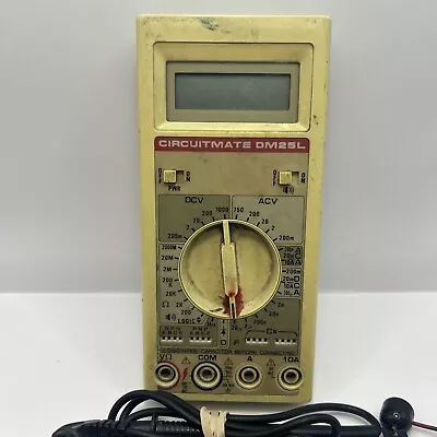 Buy Beckmann Industrial Circuitmate Dm25l For Parts Untested With Case And Assesorie • 24.99$