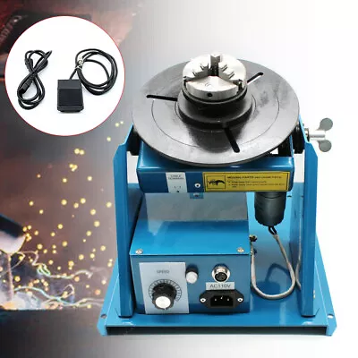 Buy 110V Welding Position Turntable Table Rotary Welding Positioner High-accuracy • 285$