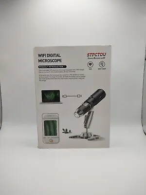 Buy STPCTOU Wireless Digital Microscope 50X-1000X Handheld Portable Mini WiFi USB... • 39.99$