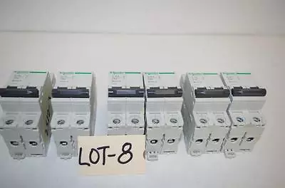 Buy Schneider Ele. Circuit Breakers  2pole 3a. 5a. 7a. 10a. (sale Is For 6ea.) Lot-8 • 89.95$