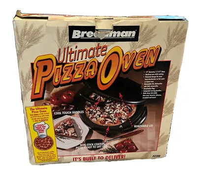 Buy Breadman Ultimate Pizza Oven Maker, Model# PZ 200 • 120$